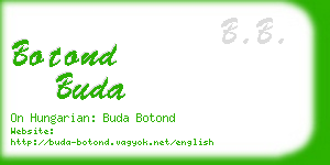 botond buda business card